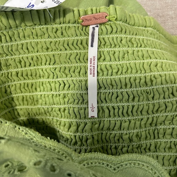 Free People Evelyn Eyelet Midi Dress - Picture 7 of 7